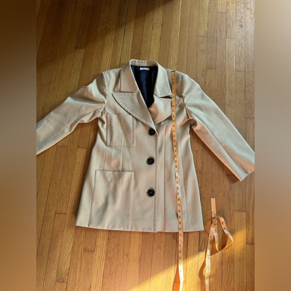 Nina Ricci Beige Blazer Style Jacket - Picture 11 of 12